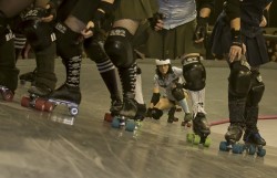 Derby Dolls starting line