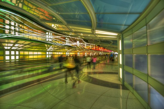 United Terminal at O'Hare Airport