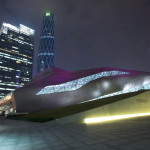 Guangnzhou Opera House at night