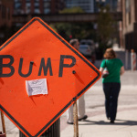 Bump and Grind street sign
