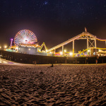 Another view of the Santa Monica pier