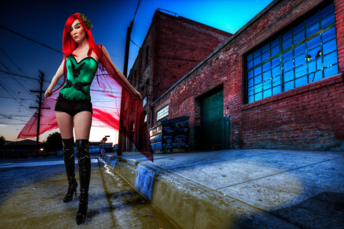 Poison Ivy cosplay